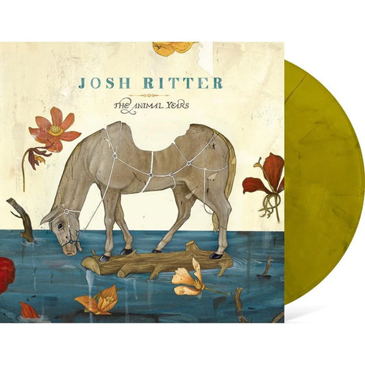 Josh Ritter- Animal Years (Limited Edition Opaque Yellow w/ Black Swirl Vinyl) [ VINYL LP ]