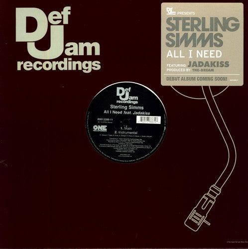 Sterling Simms- All I Need [ VINYL LP ]