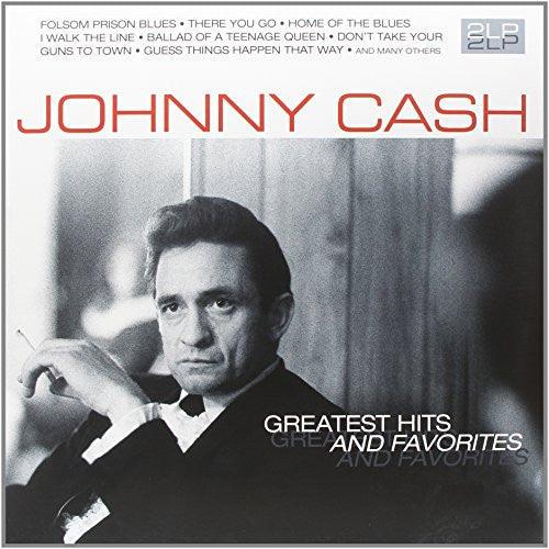 Johnny Cash- Greatest Hits & Favorites [ VINYL LP ]