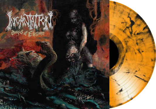 Incantation- Dirges of Elyzium (Transparent Red / Black Marble Vinyl) [ VINYL LP ]