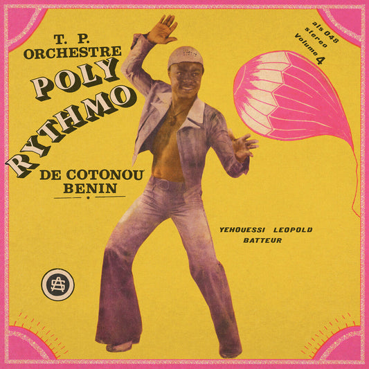 T.P. Orchestre Poly-Rythmo de Cotonou- Vol. 4 - Yehouessi Leopold Batteur [ VINYL LP ]