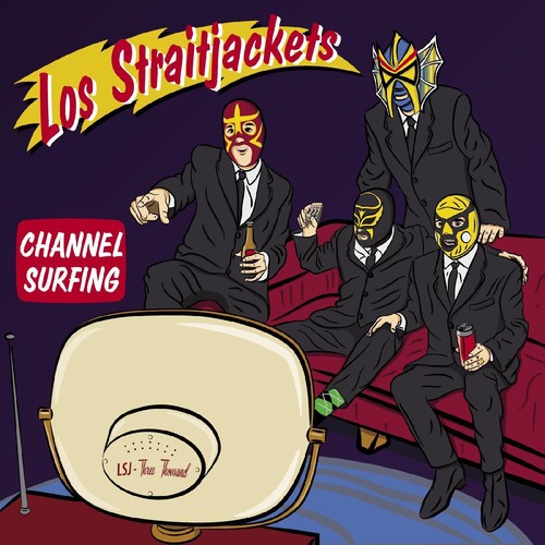 Los Straitjackets- Channel Surfing EP [Vinyl] [ VINYL LP ]