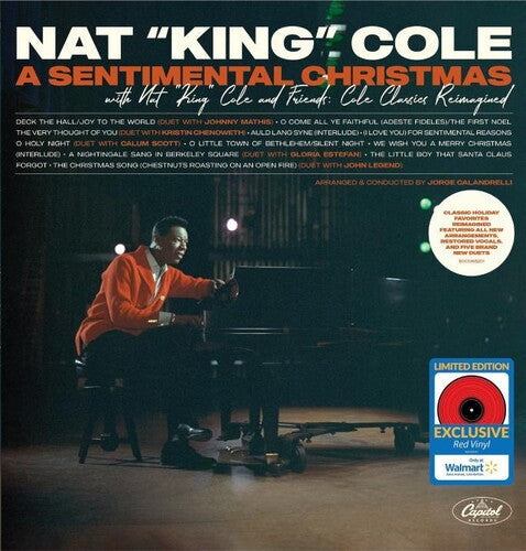 Nat King Cole-  A Sentimental Christmas with Nat King Cole and Friends: Cole Classics Reimagined (Red Vinyl) [ VINYL LP ]