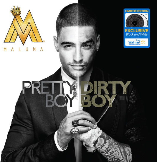 Maluma- Pretty Boy Dirty Boy (Blk) [Colored Vinyl] (Wht) [ VINYL LP ]