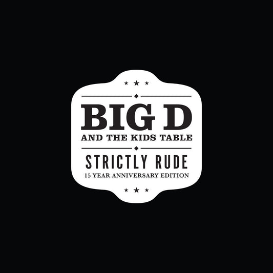 Big D and The Kids Table- Strictly Rude [Limited Edition Black/White 2LP] [ VINYL LP ]