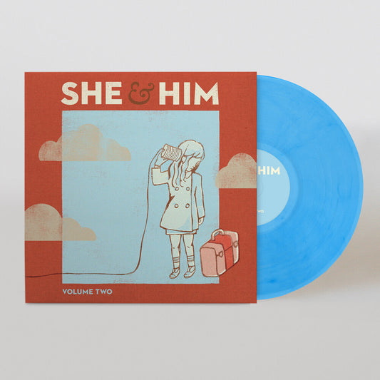 She & Him- Volume Two - Sky Blue (Blue) [Colored Vinyl] [ VINYL LP ]