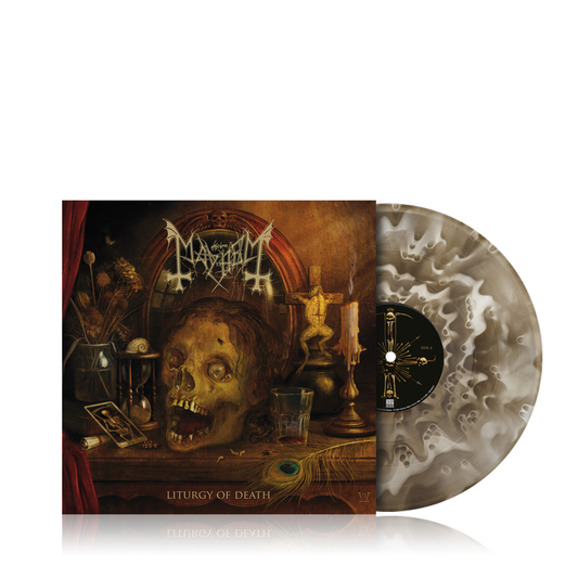 Mayhem- Liturgy Of Death [Indie Exclusive Black Ice Ghost Colored Vinyl & LP-Booklet] [ VINYL LP ]