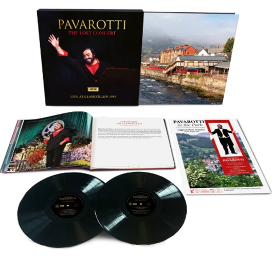 Luciano Pavarotti- Lost Concert: Live At Llangollen 1995 (W/Book)