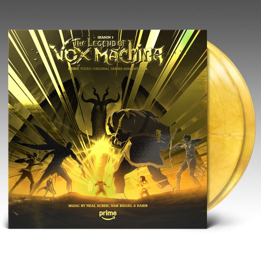 Neal Acree, Sam Riegel and Mr. Fantastic- The Legend of Vox Machina - Season 3 (Prime Video Original Series Soundtrack) [Metallic Gold Vinyl] [ VINYL LP ]