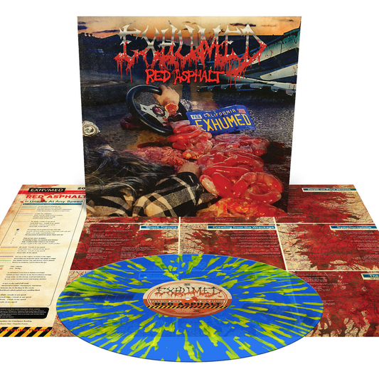 Exhumed- Red Asphalt Mocks [Orchard Indie Exclusive Royal Blue with Splatter] [ VINYL LP ]
