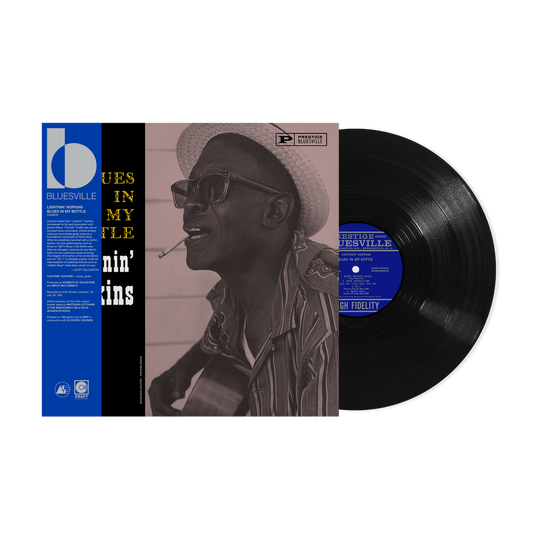 Lightnin' Hopkins- Blues In My Bottle (Bluesville Acoustic Sounds Series) [180g Black Vinyl - paper wrapped jacket] [ VINYL LP ]
