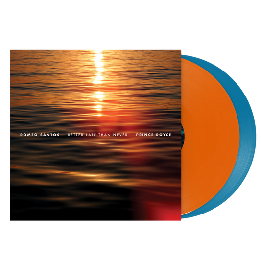 Romeo Santos & Prince Royce- Better Late Than Never [Tangerine and Aqua Vinyl] [ VINYL LP ]