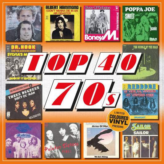 Top 40 70s / Various- Top 40 70s / Various [Colored Vinyl] (Ofgv) (Spla) (Hol) [ VINYL LP ]