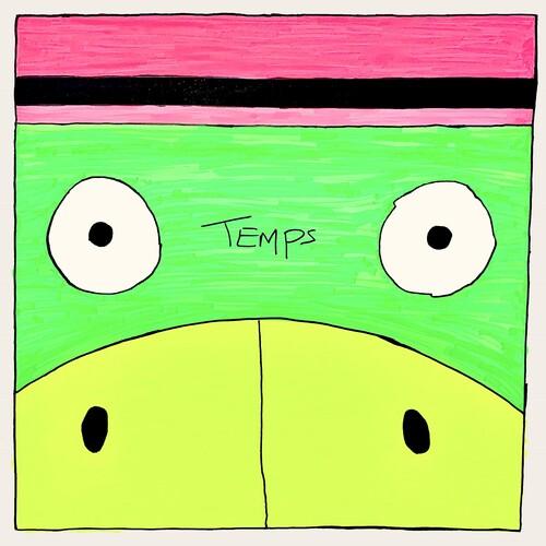 The Temps- PARTY GATOR PURGATORY - Fluorescent Pink & Green [ VINYL LP ]