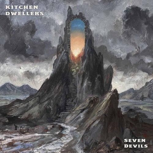 Kitchen Dwellers- Seven Devils - Blue & Orange Galaxy [ VINYL LP ]