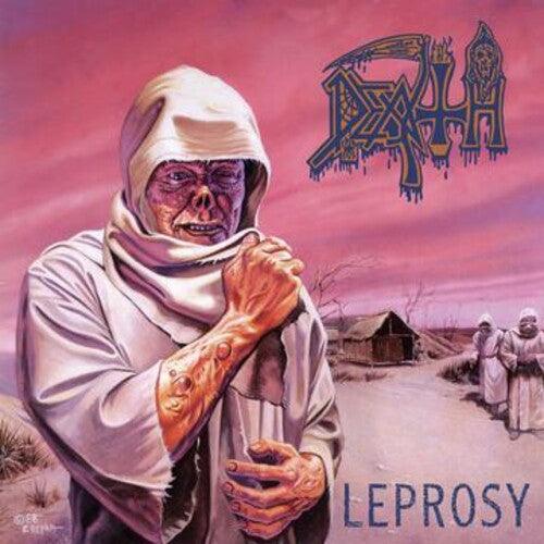 Death- Leprosy (Hot Pink, Bone White and Blue Jay Tri Color Merge with Splatter) [ VINYL LP ]
