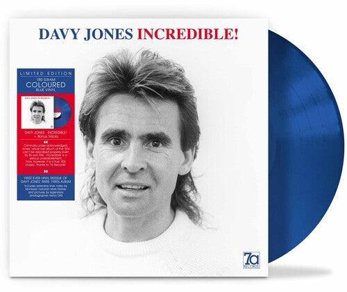 Davy Jones-  Incredible! - 180gm Blue Vinyl [Import] [ VINYL LP ]