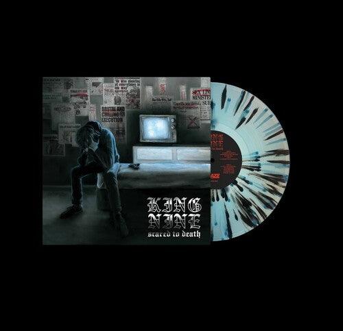 King Nine- Scared to Death (Clear Light Blue w/Blue & Black Splatter) (DAZE Records) [ VINYL LP ]