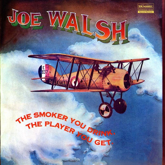 Joe Walsh- The Smoker You Drink, The Player You Get (Gate) [ VINYL LP ]