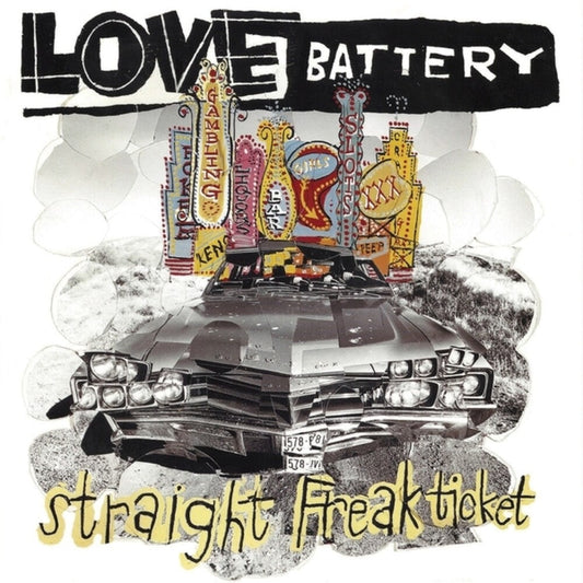 Love Battery- Straight Freak Ticket [ VINYL LP ]