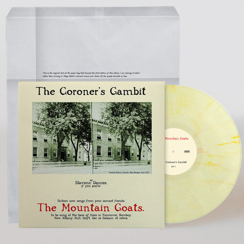 The Mountain Goats- Coroner's Gambit (Kandy Korn Hybrid Yellow Vinyl) [ VINYL LP ]