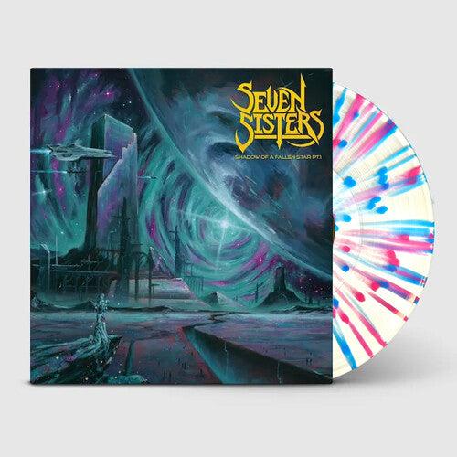 Seven Sisters- Shadow Of A Falling Star: Part 1 - Blue & Pink Splatter on Clear Vinyl [ VINYL LP ]