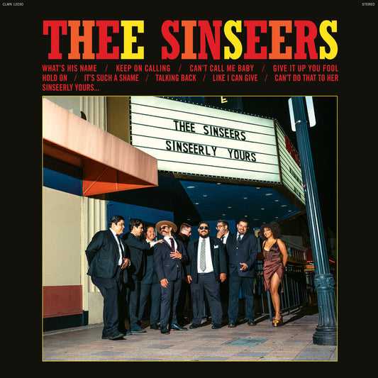 Thee Sinseers- Sinseerly Yours [Colored Vinyl] [ VINYL LP ]