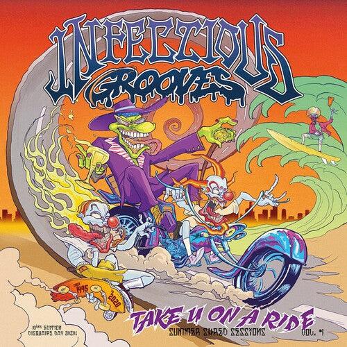 Infectious Grooves- Take U on a Ride (EP) - Green/Purple Splatter. [ VINYL LP ]