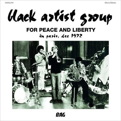 Black Artist Group- For Peace And Liberty: In Paris, Dec 1972 [ VINYL LP ]