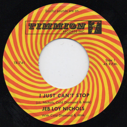 Jeb Nichols  Loy / Cold Diamond & Mink- I Just Can't Stop [Colored Vinyl] (Red) (Can) [ VINYL LP ]