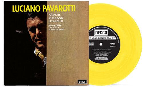 Luciano Pavarotti- Arias by Verdi and Donizetti - Limited Edition Yellow Vinyl