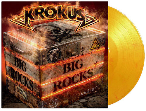 Krokus- Big Rocks - Limited 180-Gram Flame Colored Vinyl [Import] [ VINYL LP ]
