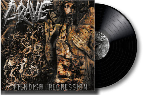 Grave- Fiendish Regression - 3mm Spinned Sleeve [ VINYL LP ]