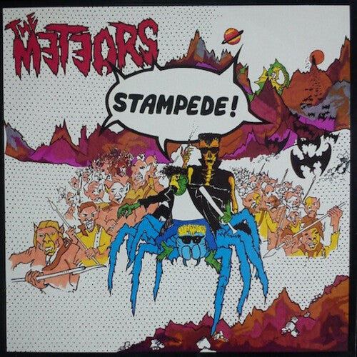 The Meteors- Stampede - Splatter Green Vinyl (Indie Exclusive Vinyl) [ VINYL LP ]