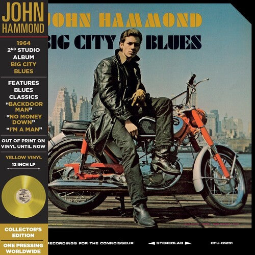 John Hammond- Big City Blues - Yellow [ VINYL LP ]