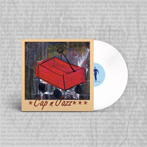 Cap'n Jazz- Burritos, Inspiration Point...(30th Anniversary Edition) White [ VINYL LP ]