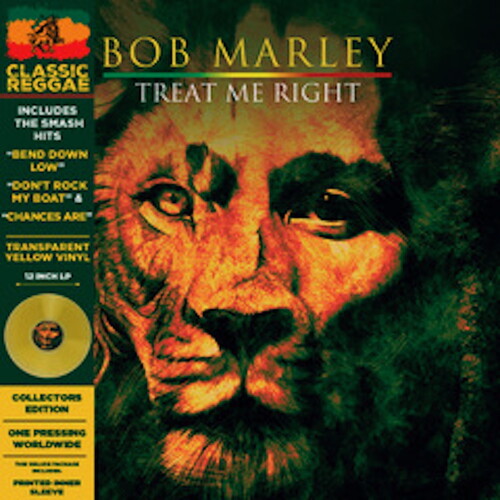 Bob Marley- Treat Me Right - Yellow Vinyl [ VINYL LP ]