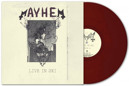 Mayhem- Live In Ski - 140gm Oxblood Vinyl with Etched B-side [ VINYL LP ]