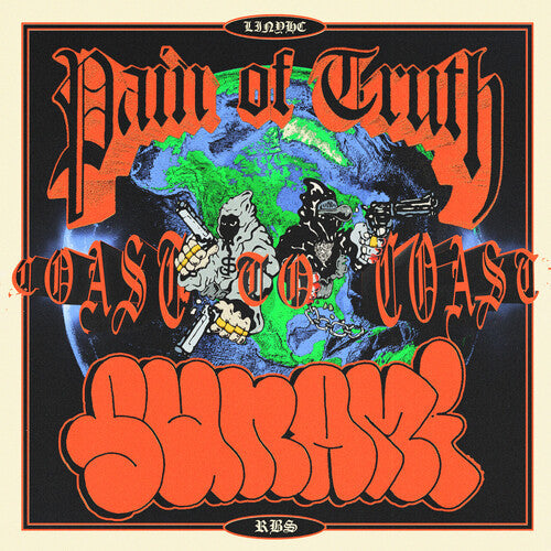Pain of Truth / Sunami- Coast to Coast (Half Doublemint Green/Half Blue Vinyl) (DAZE Records) [ VINYL LP ]