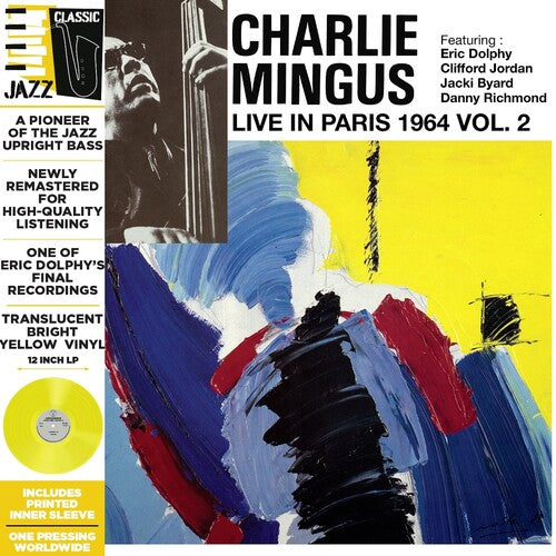 Charlie Mingus- Live in Paris, 1964 Vol. 2 - Translucent Bright Yellow [ VINYL LP ]