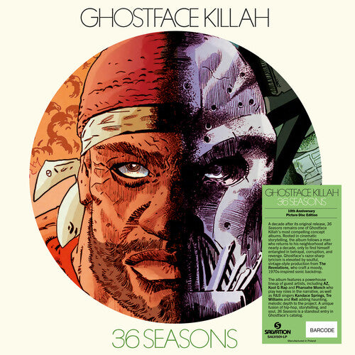 Ghostface Killah-  36 Seasons: 10th Anniversary - Picture Disc [Import] [ VINYL LP ]
