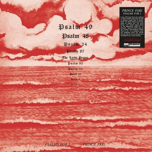 Prince Far I- Psalms For I [ VINYL LP ]