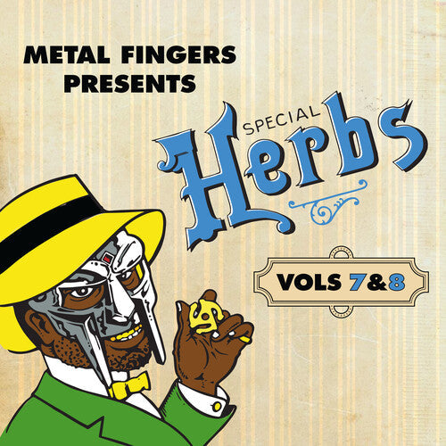 MF Doom- Metal Fingers Presents: Special Herbs Vol. 7 & 8 - Blue Vinyl [ VINYL LP ]