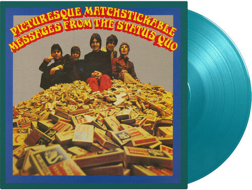 Status Quo- Picturesque Matchstickable Messages From The Status Quo - Limited 180-Gram Turquoise Colored Vinyl [ VINYL LP ]