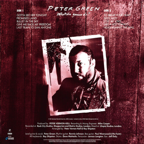 Peter Green- Whatcha Gonna Do - Limited Splatter Green Vinyl [ VINYL LP ]