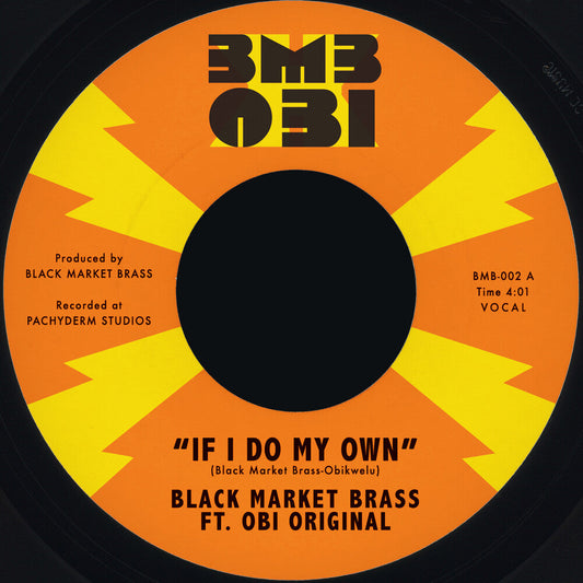 Black Market Brass- If I Do My Own / I No Be (Colonizer) [Colored Vinyl] [ VINYL LP ]
