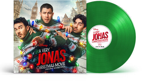 Jonas Brothers- A Very Jonas Christmas Movie (Original Soundtrack) [Emerald LP] (DAMAGED) [ VINYL LP ]