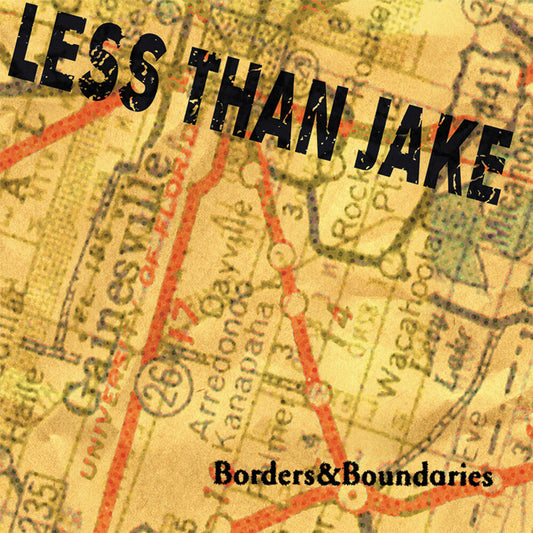 Less Than Jake- Borders & Boundaries 25th Anniversary - Yellow Vinyl [ VINYL LP ]