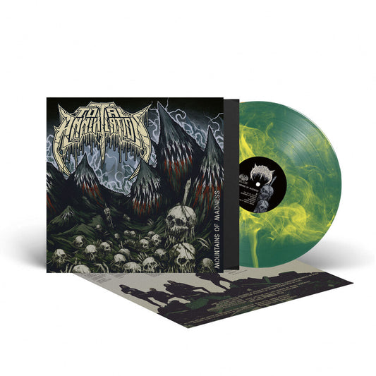 Total Annihilation- Mountains Of Madness - Green/Yellow [Colored Vinyl] (Grn) [ VINYL LP ]
