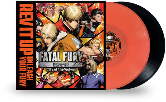 Various Artists- Fatal Fury: City of the Wolves (Original Video Game Soundtrack) [Indie Exclusive Orange/Black] [ VINYL LP ]